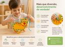 Kit Alinhavo Montessori de Madeira – Coordenação Motora Infantil