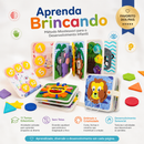 Livro Sensorial Montessori em Feltro para Bebês e Crianças | Brinquedo Educativo de Viagem e Desenvolvimento Infantil – Play Grow Kids