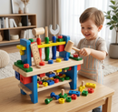Brinquedo Bancada De Ferramentas Infantil Madeira - 41 Peças