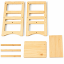 Torre De Aprendizagem Montessori Criança Regula Altura 4x1 Criança Infantil Educativa Envio Imediato