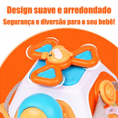 Montessori 10 em 1 Brinquedo Sensorial para Bebê de 1 a 3 Anos Presente Infantil Busy Board Cubo